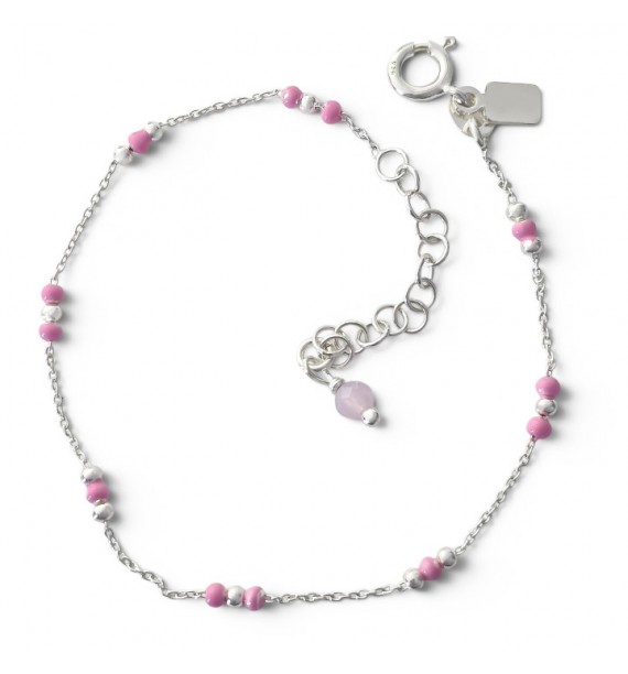 Pulsera infantil bolas esmalte
