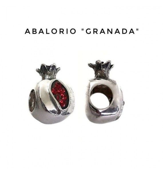 Colgante granada abalorio