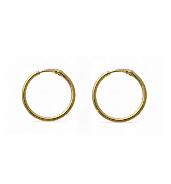 Aro chapado fino 16mm