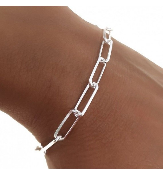 Pulsera forzada alargada