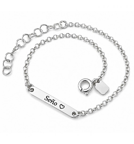 Pulsera chapa seño