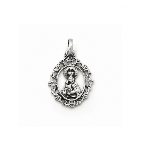 Colgante medalla Virgen del Mar