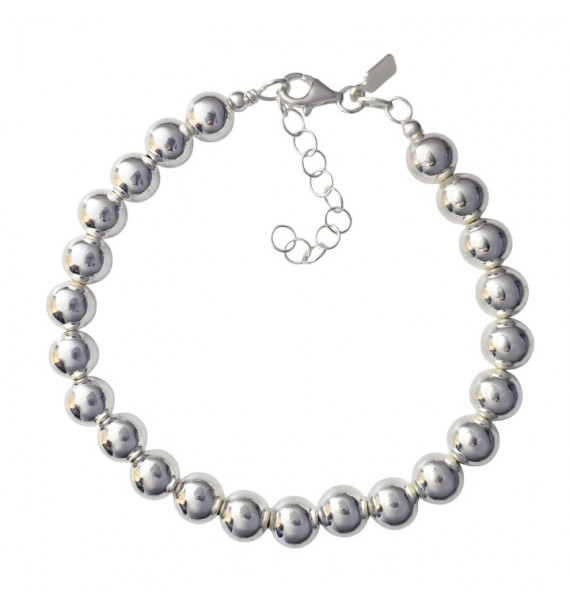 Pulsera bolas 7mm