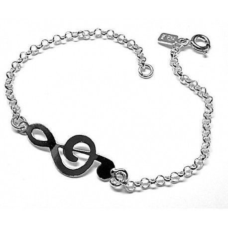 Pulsera clave de sol