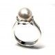 Sortija perla shell