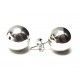 Pendiente liso bola 14mm