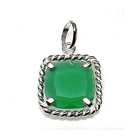 Colgante piedra color